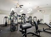 Thumbnail 17 of 30 - Fitness Center With Modern Equipment at Scottsmen Too Apartments, Clovis, CA, 93612