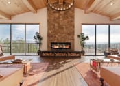 Thumbnail 14 of 52 - Clubhouse with fireplace at Columbia Village, Boise, ID