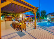 Thumbnail 16 of 36 - Courtyard Sitting With Shades at Pacific Trails Luxury Apartment Homes, California, 91722