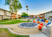 Thumbnail 15 of 36 - Beautiful Courtyard With Walking Paths at Pacific Trails Luxury Apartment Homes, Covina, CA