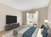 Thumbnail 19 of 30 - Comfortable Bedroom With Large Window at The Greens at Columbia, Columbia, MD
