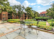 Thumbnail 30 of 30 - Courtyard With Ample Sitting at The Greens at Columbia, Maryland