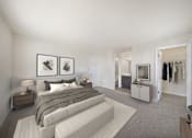 Thumbnail 10 of 35 - Master bedroom at The Apartments at Owings Run, Maryland, 21117
