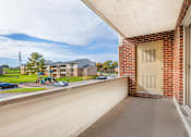 Thumbnail 24 of 27 - Balcony at The Apartments at Saddle Brooke, Cockeysville, Maryland