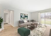 Thumbnail 33 of 44 - Large Living Area at The Apartments at Canterbury, Rosedale, MD