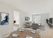 Thumbnail 36 of 44 - Dining Room at The Apartments at Canterbury, Rosedale