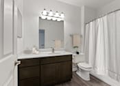 Thumbnail 23 of 40 - Vanity Lights at The Apartments at Cambridge Court, Rosedale