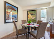 Thumbnail 18 of 39 - Warm Living And Dining Room at Annapolis Roads, Maryland , 21403