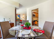 Thumbnail 19 of 39 - Decorated Dining Area at Annapolis Roads, Annapolis, MD, 21403