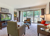 Thumbnail 21 of 39 - Living Room With Plenty Of Natural Lights at Annapolis Roads, Annapolis, MD
