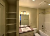 Thumbnail 10 of 15 - Spacious bathroom at Saddleview Apartments, Bozeman, 59715