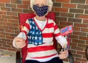 Thumbnail 14 of 36 - Happy Senior Resident at Savannah Court of Camilla, Camilla, Georgia