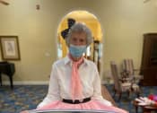 Thumbnail 26 of 36 - Senior Posing With Dummy Car Poster at Savannah Court of Camilla, Camilla, GA