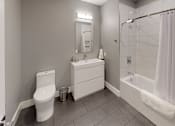 Thumbnail 11 of 19 - Grand Street Lofts apartments in Mamaroneck Updated Bathroom