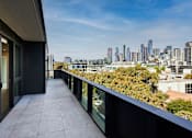 Thumbnail 16 of 33 - Deck with city views - The Briscoe by Kinleaf