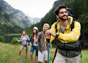 Thumbnail 5 of 11 - People enjoying tracking