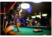 Thumbnail 5 of 11 - Residents playing billiard