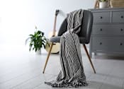 Thumbnail 9 of 10 - Stylish grey color chair that make home interior more stylish