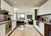 Thumbnail 11 of 39 - a kitchen or kitchenette at valet apartments wembley