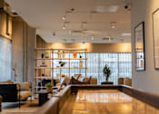 Thumbnail 2 of 24 - A room with a pool table and a couch.at Slate Yard Apartments, Salford