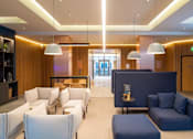Thumbnail 5 of 32 - a lobby of a hotel with couches and chairs at The Keel Apartments, Liverpool