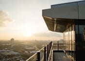 Thumbnail 1 of 30 - a view of the city from the top of a skyscraper at Vox Apartments, Manchester, M15 4YD