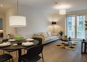 Thumbnail 6 of 24 - Elegant Dining Space at Slate Yard Apartments, Salford