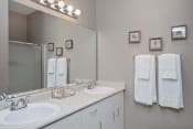 Thumbnail 25 of 44 - bathroom double vanity sink at Lionsgate South, Hillsboro