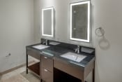 Thumbnail 13 of 44 - Renovated Bathrooms With Quartz Counters at The Wyatt, Portland