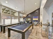 Thumbnail 15 of 24 - clubhouse with Pool Table and Shuffleboard, at Park Pointe, El Cajon, California
