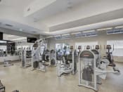 Thumbnail 11 of 24 - Fitness Center with Free Weight, at Park Pointe, 2450 Hilton Head Place, CA