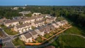 Thumbnail 26 of 61 - an aerial view of a neighborhood of houses