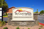 Thumbnail 1 of 33 - Property Signboard at Sky Court Harbors at The Lakes Apartments, Las Vegas, Nevada