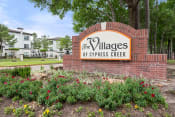 Thumbnail 28 of 28 - the villages of cypress creek apartments entrance sign at Villages of Cypress Creek, Texas, 77070