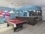 Thumbnail 9 of 22 - game lounge with pool table | District West Gables Apartments in West Miami, Florida