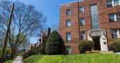 Thumbnail 14 of 14 - exterior of brick apartment building at 1400 Van Burent in washington dc