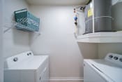 Thumbnail 9 of 47 - laundry room with washing machine and dryer