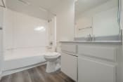 Thumbnail 26 of 48 - Bathroom with Tub Shower at Monterra Ridge Apartments,California