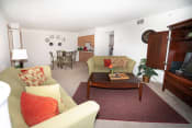 Thumbnail 11 of 18 - Living room at Oates Estates Apartments, Dothan, AL
