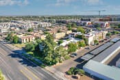 Thumbnail 23 of 29 - Aerial view at University Park Apartments in Tempe AZ Nov 2020