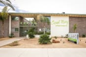Thumbnail 23 of 23 - Exterior, landscaping & signage at Carol Mary Apartments in Phoenix, AZ