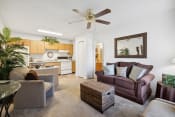 Thumbnail 13 of 15 - Living Room and kitchen at Shorebird Apartments in Mesa Arizona