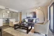 Thumbnail 5 of 42 - Living Room at Avenue 8 Apartments in Mesa AZ Nov 2020
