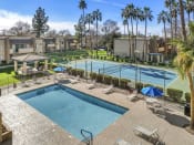 Thumbnail 1 of 15 - Pool Area at Shorebird Apartments in Mesa Arizona