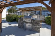 Thumbnail 21 of 32 - grilling station and pergola at Ascent Jones Apartments in Huntsville, Alabama