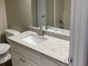 Thumbnail 10 of 32 - renovated bathrooms at Ascent Jones Apartments in Huntsville, Alabama
