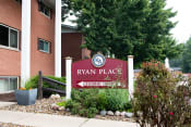 Thumbnail 2 of 14 - Photo of sign at leasing office at Ryan Place Apartments, Integrity Realty, Kent, OH