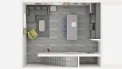 Thumbnail 5 of 19 - General Townhome Floor Plan at Reserve Overlook Apartments, Integrity Realty, Cleveland Heights, Ohio