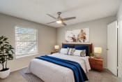 Thumbnail 9 of 25 - the choices apartments bedroom with ceiling fan