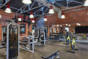 Thumbnail 17 of 25 - Fitness Center With Modern Equipment at The Tannery, Glastonbury, Connecticut